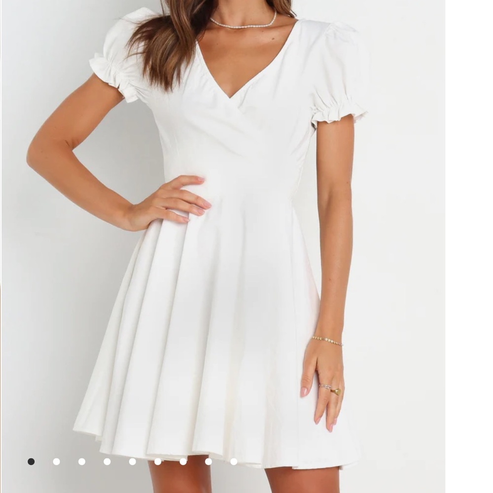 NWT - Petal and Pup Christa dress in white